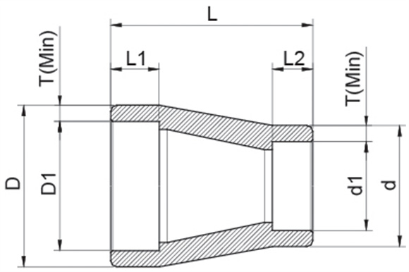 Reducing Coupling reference drawing